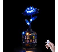 Nitemode Light Kit Compatible with Lego Wednesday Black Dahlia Flower 76784, Upgraded Brightness Adjustable Lighting Accessories(No Model)