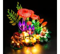 Nitemode Light Kit Compatible with Lego Woodland Mushrooms 11505 Building Set | Upgraded Touch Control Dimming & Easy Installation Lighting Accessories (NOT Included 11505 Set)