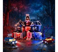 Nitemode RC Light Kit Compatible with Lego Stranger Things: The Creel House 11370 Building Set | Upgraded Remote Control & Multi-Mode Dimming & Zonal Lighting (NOT Included 11370 Set)