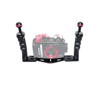 nitescuba NS10 Underwater Camera Tray Extendable Handle Grips Bracket for gopro,pt059,rx100 uw Camera Housing Universal Soft Handle with Aluminum and Rubber Material (NS10eu)