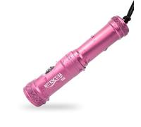 nitescuba Scuba Diving Flashlight Dive Lights Torch 1200 Lumen Underwater 100m Holder with Waterproof Rechargeable Battery Professional Submersible Light for Submarine Deep Sea Cave at Night (Pink)