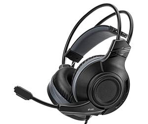 Nitho Atlas Gaming Headset with Microphone, Over-Ear Stereo Headphones for Xbox Series X/S, Xbox One, PS5, PS4, Switch, PC, Mobile, 3.5 mm Audio Jack, 50 mm Drivers - Black