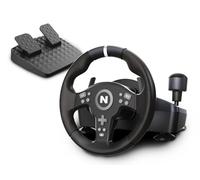 Nitho Drive Pro V200 Gaming Steering Wheel with Pedals and Shifter, 270° Racing Wheel for PC, PS4, Xbox One, Xbox Series X/S, Driving Car Simulator with Vibration and Integrated Shifter