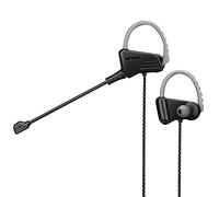 NiTHO ECHO eSports Gaming In-ear Stereo Earbuds with Detachable Boom Omni-directional Mic, Earphones with 10mm Drivers and 3.5mm Mini-jack, Compatible with PC/PS4/PS5/Switch/Xbox One/Xbox Series X/S