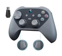 Nitho KARMA Wireless Gaming Controller for Switch, Switch 2, PC, iOS & Android, Gamepad with Hall Effect Triggers, Programmable Back Buttons, 6-Axis Gyro, Dual Vibration & Turbo Function - Grey
