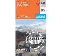 Explorer Active 321 Nithsdale & Dumfries Map With Digital Version One Size
