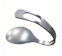 Niti Shape Memory Alloy Spoon, Single-way Phase Transition Memory Metal Fork, 60℃ Heat Recovery Deformation Demo Prop, For Magic, Collection, Science School Demonstrations Spoon