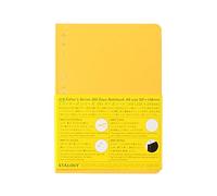 Nitoms S4114 STALOGY Notebook, A6, Squared, 365 Days Notebook, Yellow