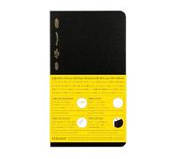 Nitoms SS1021 STALOGY Notebook, B6, Slim, Square, 365 Days Notebook, Black