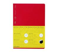 ニトムズ(Nitoms) STALOGY 018 Editor's Series 1/2 Year Notebook (A5//Red) by STALOGY