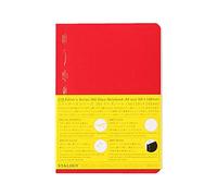 ニトムズ(Nitoms) Stalogy Gridded Notebook: 4.1 in. x 5.8 in. (Red) / A6 365 days notebook
