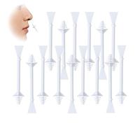NITOTECA 70pcs Disposable Nose Wax Applicator Sticks - Dual-Ended, Eco-Friendly & Hygienic Grooming for Home, Travel & On-the-Go, Painless Nasal & Ear Hair Removal for Men & Women