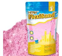 NiToy FlexiSand 2.2Lbs/1kg Mouldable Play Sand Refill, Pink