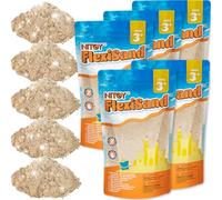NiToy FlexiSand 5 kg/11 lb Mouldable Play Sand, Beige