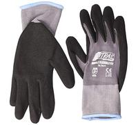 NITRAS 8800 Flexible Fit Allround Gardening Gloves, Red/Grey, Size 6 (3 Pairs),Dark Blue - Glove's Print Design May Vary