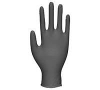 Nitrex GP0032 Disposable Gloves Nitrile Non-Powdered Black Small (S) 100 Pieces