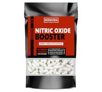 Nitric Oxide NO Booster Supplement, Pump Pre Workout Capsules, with L-Arginine & Citrulline Malate, Nitric Oxide Supplements for Men and Women, Halal & Suitable for Vegetarians, DeenVida Nutrition