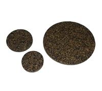 Nitrile Bonded Cork Disc - Size; 80mm Diameter x 3mm Thick