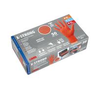 Nitrile Gloves for Workshop Use - 50 pcs - L Model X-Strong