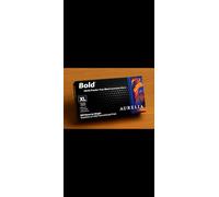 NITRILE GLOVES, POWDERFREE, BLK, L PK100 73998 By AURELIA