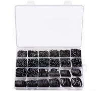 Nitrile Rubber O Ring Kit 950pcs 20 Size Selections for Sealing Gasket Use in For Automotive Plumbing Appliances and Industrial Machinery (990 Pieces)