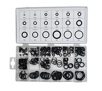 Nitrile Rubber O Ring Sealing Gasket Assortment Kit for Plumbing,Automotive Sealing Washer, Pack of 225pcs in 18 Popular Metric Sizes