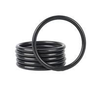 Nitrile rubber O-ring seals, Wire diameter 6mm, inner diameter 528mm, outer diameter 540mm, 2Pcs, Black, 6mmx528mmx540mm