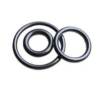 Nitrile Rubber O-Rings, 132 mm OD, 120 mm ID, 6 mm Width, Black 1 Pcs