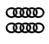 Nitrile Rubber O-Rings 15mm OD 12mm ID 1.5mm Width,Metric Sealing Washer Round O-Ring,Gasket O Rings Seal Grommets,Black,50 Pcs