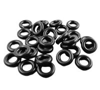 Nitrile Rubber O-Rings, 50pcs ID 14.2-22.2mm Industrial Sealing Oil Resistant Nitrile O-Ring Gasket, OD 18-26mm, Wire Diameter 1.9mm(16.8x20.6x1.9mm)