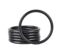 Nitrile rubber O-rings, wire diameter 1.5mm inner diameter 23mm outer diameter 26mm, 100Pcs, Black, 1.5x23x26mm