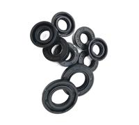 Nitrile Rubber Oil Seal, TC-22 * 28 * 30 * 32 * 34 * 35 * 36 * 38 * 40 * 42 * 47 * 50 * 52 * 56 * 4/5/6/7/8/9/10/12 NBR Shaft Oil Seal Nitrile Covered Double Lip With Garter Spring(22x33x10mm 2pcs)