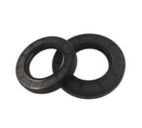 Nitrile Rubber Skeleton Oil Seal Rotary Shaft Lip Seal Ring, Inner Diameter 45mm Outer Diameter 58mm Thickness 8mm, 5Pcs, Silver, 45x58x8mm