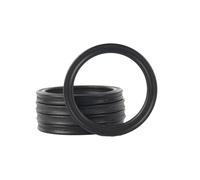 Nitrile rubber star-shaped O-ring, Wire diameter 1.78mm Inner diameter 9.25mm Outer diameter 12.81mm, 20Pcs