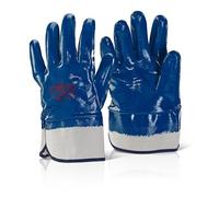 NITRILE SAFETY CUFF FULLY COATED HEAVY WEIGHT 09