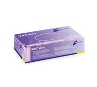 Nitrile® ViolaExamination glove in pure Nitrile violet powderfree X-Large (9)