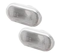 NITRIMS Blinker Lights Fender Light Repeater Lamp Indicator For Nissan For Tiida For Livina For Versa For Quest For Micra Car Side Marker Light Wing Mirror Indicators