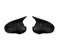 NITRIMS Car Wing Mirror Covers Cap Car accessories For Benz For E-Class W211-2009 Car sharp angle rearview mirror cover is only suitable for LHD Mirror Covers Caps(Carbon fiber pattern)