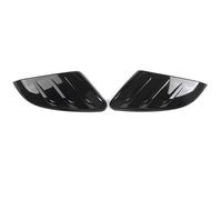 NITRIMS Car Wing Mirror Covers Cap Rearview Mirror Cover Cap Trim Forged Fiber Fit For Civic 10th Type-R Hatchback 2016-2020 Car Refit Accessories Mirror Covers Caps(Glossy Black)