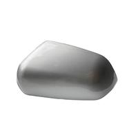NITRIMS Car Wing Mirror Covers Cap Silver Rear View Mirror For VW For Cross For Polo 4 9N3 2006-2011 For Skoda For Octavia 2 A5 1Z0857538 1Z0857537 Mirror Covers Caps(Left-1PC)