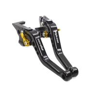 NITRIMS Handlebar Clutch Motorcycle Accessories Short Brake Clutch Levers for Ninja 650 ABS for 650R KRT 2017 2018 2019 2020 2021 2022 Brake Clutch Lever(Blcak -B)
