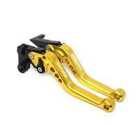 NITRIMS Handlebar Clutch Motorcycle Accessories Short Brake Clutch Levers for Ninja 650 ABS for 650R KRT 2017 2018 2019 2020 2021 2022 Brake Clutch Lever(Glod)
