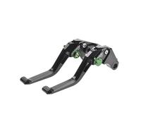 NITRIMS Handlebar Clutch Motorcycle Brake Clutch Lever Adjustable for Z900 for Z650 for Ninja for 650RER 6F for VERSYS 1000 650cc Brake Clutch Lever(Black Green)