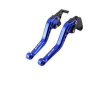 NITRIMS Handlebar Clutch Motorcycle Short Brake Clutch Lever Handles for Ninja for ZX6R for ZX-636 for ZX636R for ZX-6RR 2005-2006 Brake Clutch Lever(Blue)