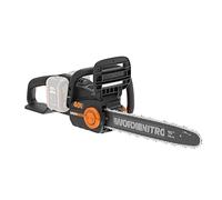 Nitro 40V (2x20V) WORX Chainsaw | PowerShare | WG385E.9 | Does not Include Battery or Charger | Brushless Motor | Blade 40 cm | Chain Brake and Automatic Lubrication