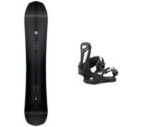 Nitro - All-mountain Snowboard bindings - Snowboard set Highlander 2024 for Men - Black Black