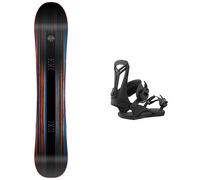 Nitro - All-mountain Snowboard bindings - Snowboard set Smp 2024 for Men - Black Black S.M.L.XL
