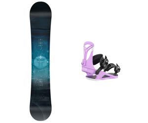 Nitro - All-mountain snowboard - Pack Mystique 2026 for Women - Navy Navy 149 cm