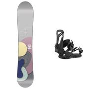 Nitro - All-mountain snowboard - Nova 2026 for Women in Wood - Size 144 cm - Grey Grey 144 cm