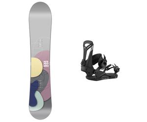 Nitro - All-mountain snowboard - Pack Nova 2026 for Women in Wood - Grey Grey 144 cm.148 cm.152 cm